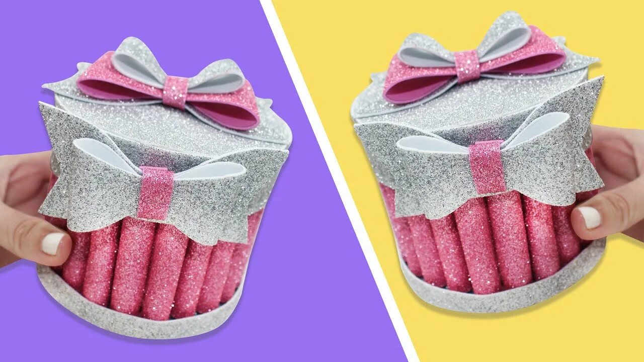 подарочная коробка украшенная цветами. сердце из фоамирана мастер класс. коробочки из фоамирана своими руками. цветочные коробочки скрапбукинг. коробки из фоамирана.