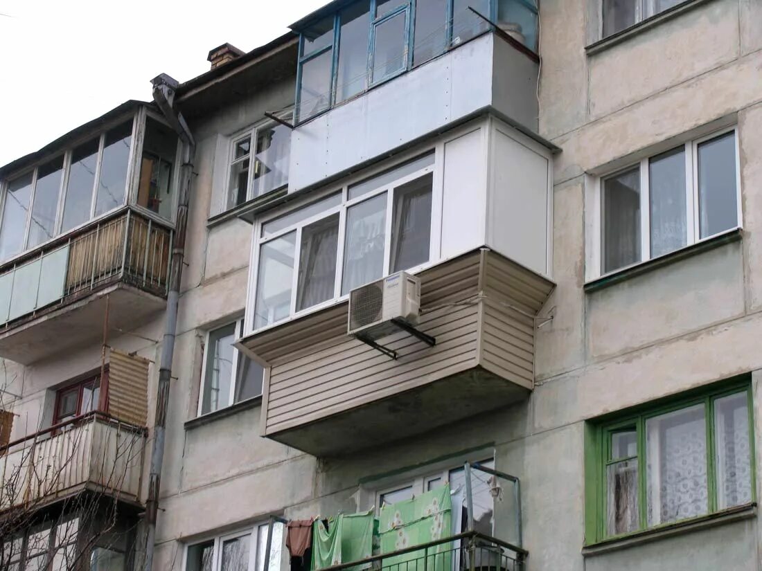 Изменения балкона
