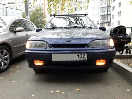Туманки с поворотниками