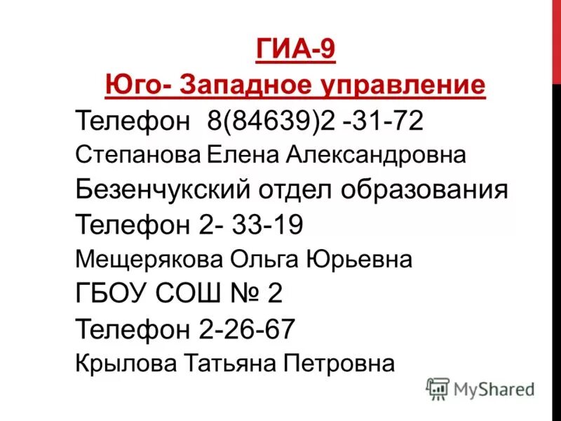 вопросы гиа