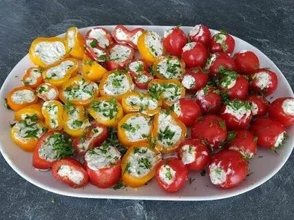Мини перец с сыром