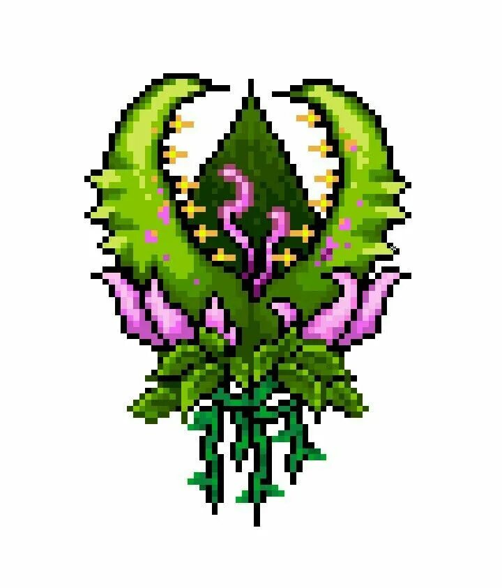 Эбигейл террария как получить. Terraria боссы плантера. террария цветок босс. плантера террария арт. террария босс растение.