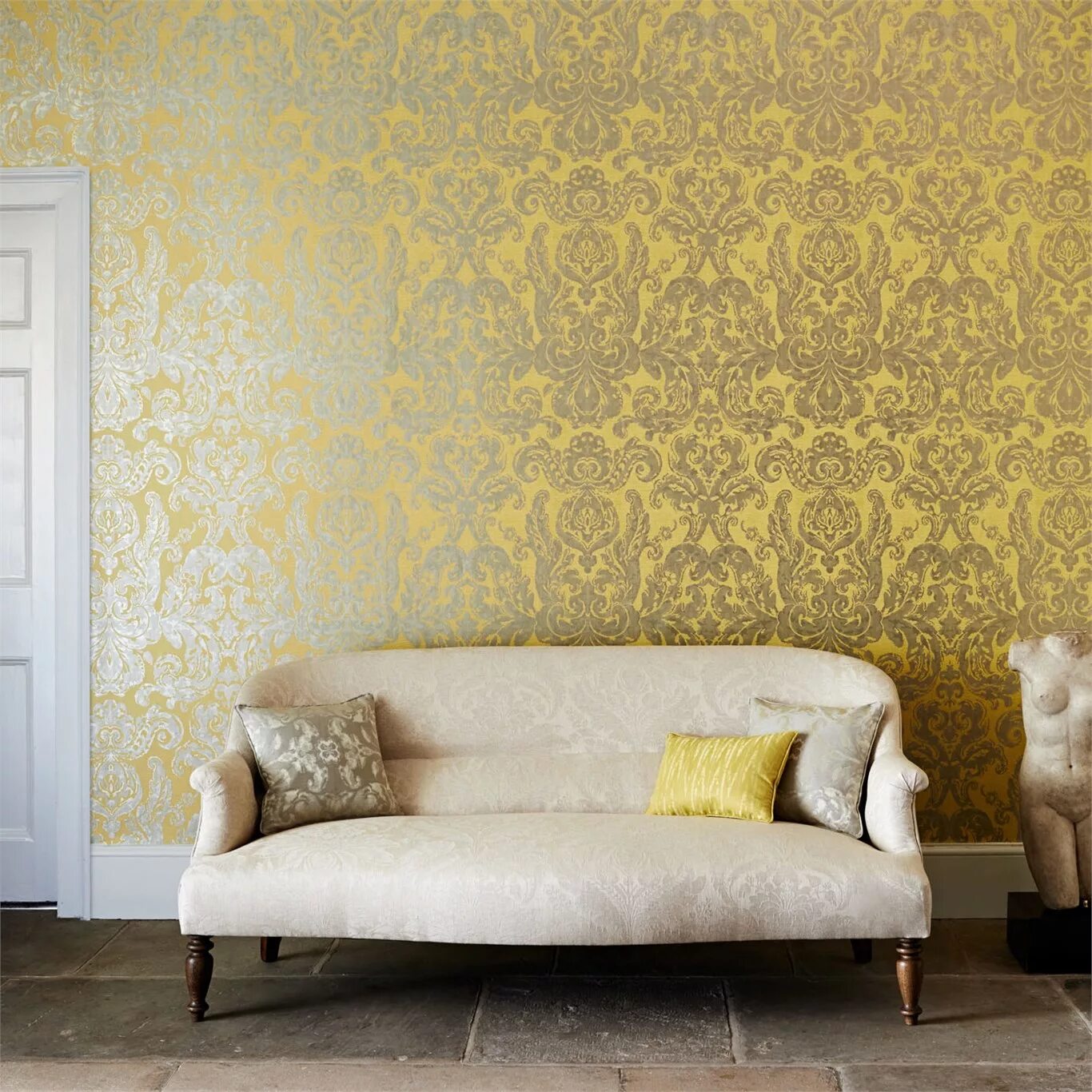 Constantina Damask обои Zoffany. Обои Zoffany Damask 312698. Обои настенные. Флизелиновые обои в интерьере. Дорогие обои купить