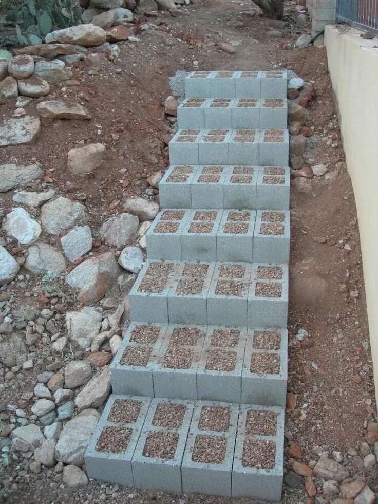 Block steps