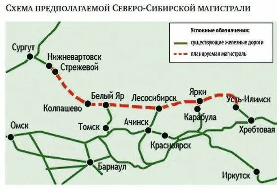 Жд сургут карта