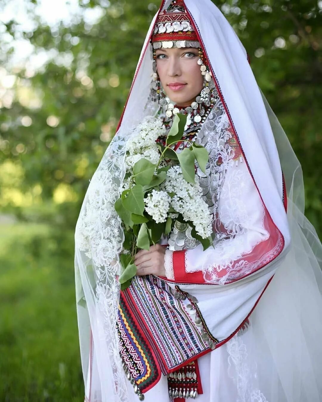 Чувашский костюм средненизовых чувашей