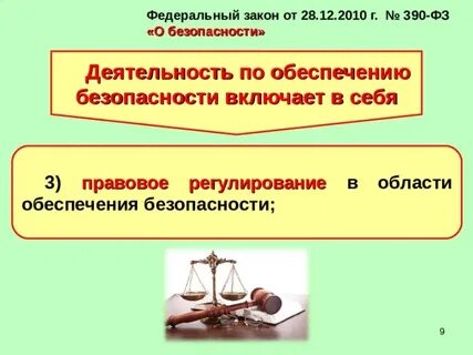 Фз 390 от 28.12 2010