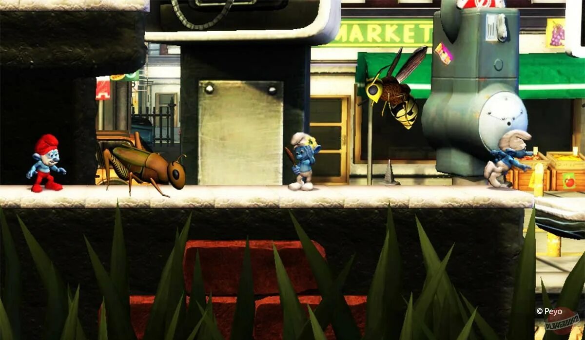 The smurfs 2 green stone prisoner