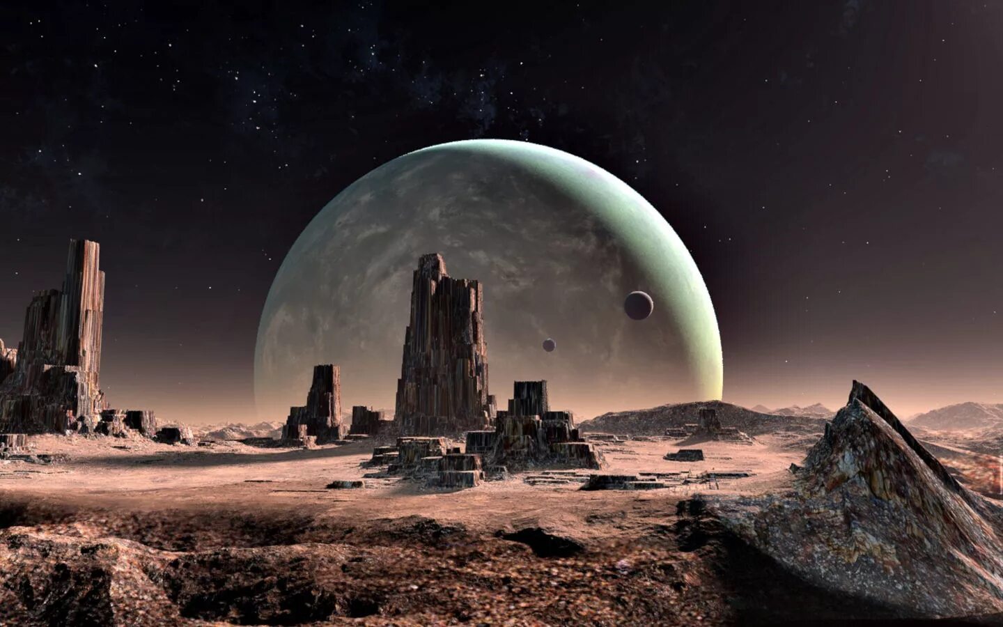 Landscape planets