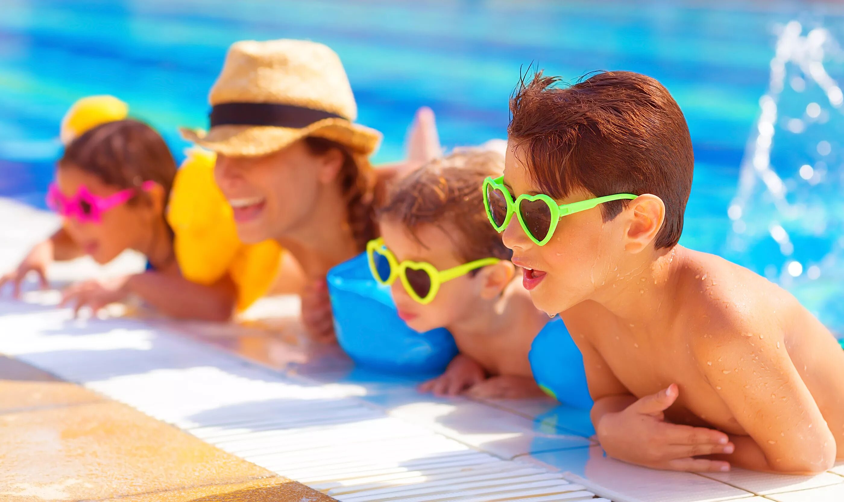Enjoy swimming. Enjoy swimming