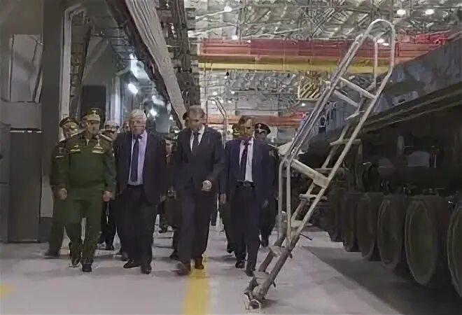 Шойгу на уралвагонзаводе