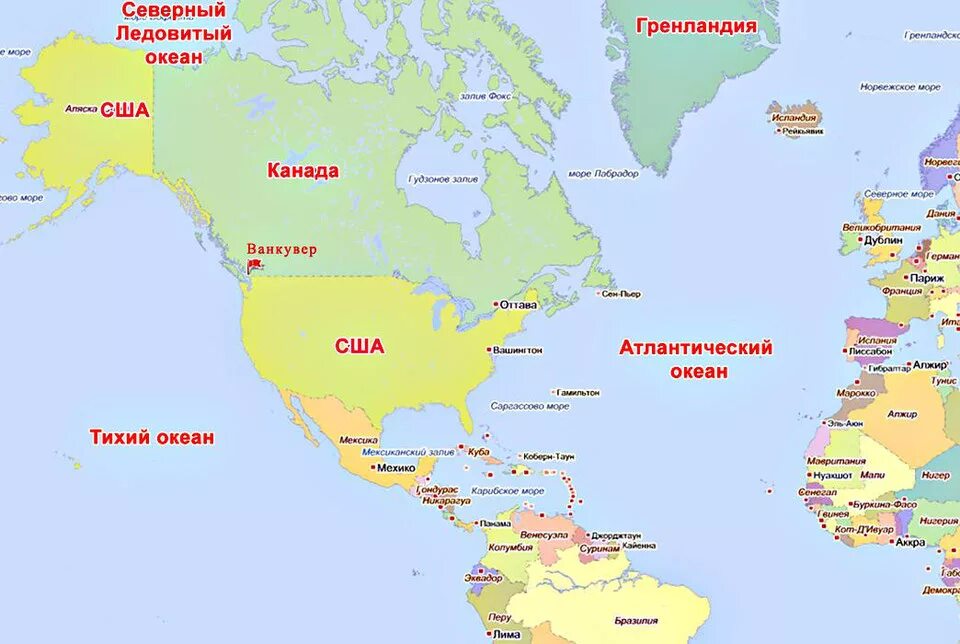 Какими водами омывается материк северная америка. Канада географическое положение карта. Расположение Канады на карте. Где находится Канада на Катре.