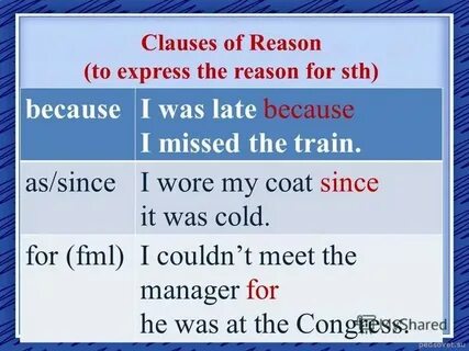 Can be the reason of