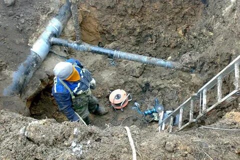 Повреждение трубопровода в швеции
