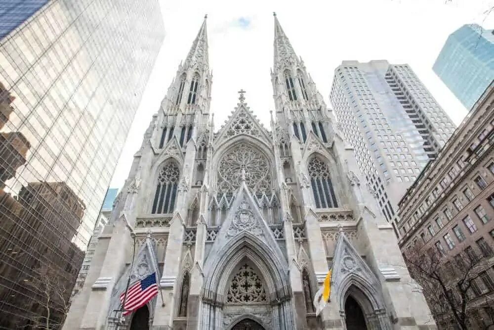 Приходы в сша. Нью Йорк St. Patrick's Cathedral. Католический храм Нью Йорка.