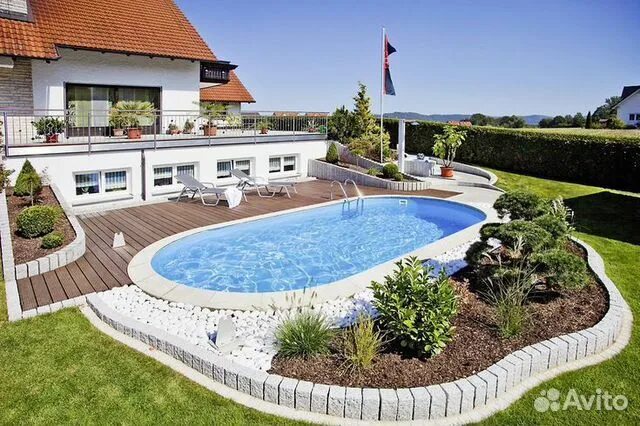 Расположение бассейна на участке фото Cómo construir nuestra propia piscina desde cero. Pero, *quién dice que tiene qu