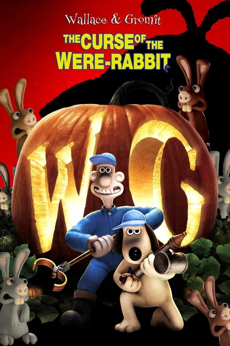Wallace and gromit were rabbit. Проклятие кролика-оборотня 2005. Уоллес и громит проклятие кролика-оборотня. The curse of the rabbit. Проклятие кролика-оборотня 2005.