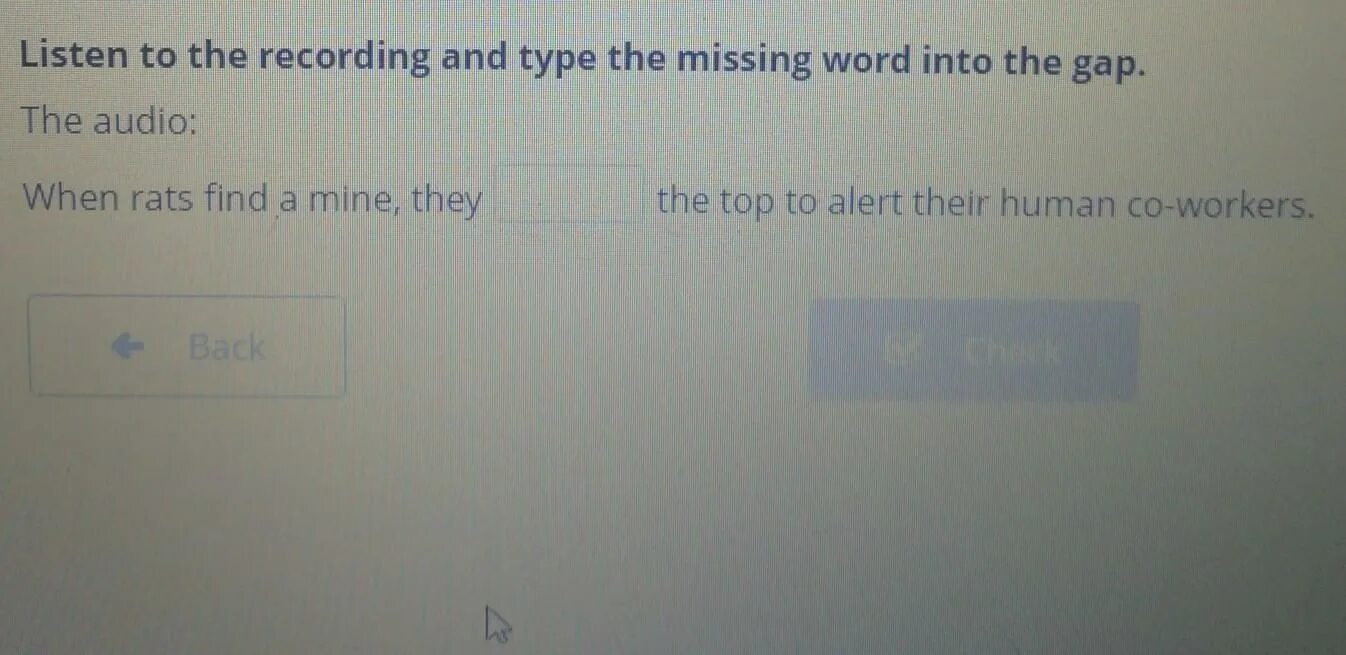 Type the missing word. Listen to the Audio Type the missing Words 5 класс. Rats Alert перевод.