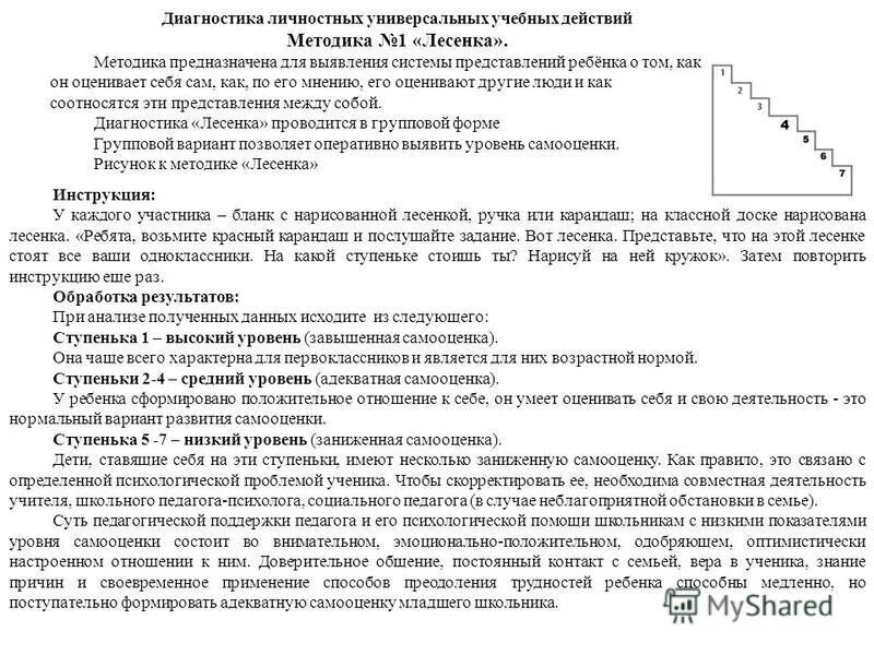 Методика в г щура. Методика изучения самооценки лесенка. Методика самооценки лесенка в.г Щур. Методика исследования самооценки лесенка в.г.Щур. Лестница Щур методика.