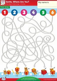 Santa super simple songs