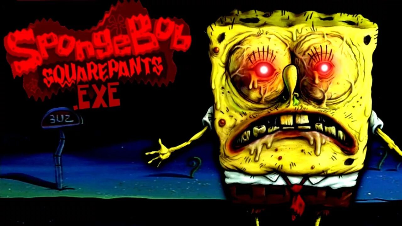 Spongebob horror. Спанч Боб ехе.