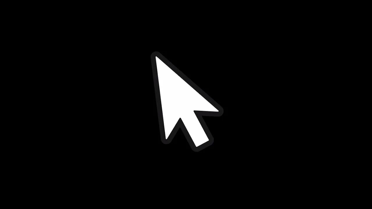 Black cursor
