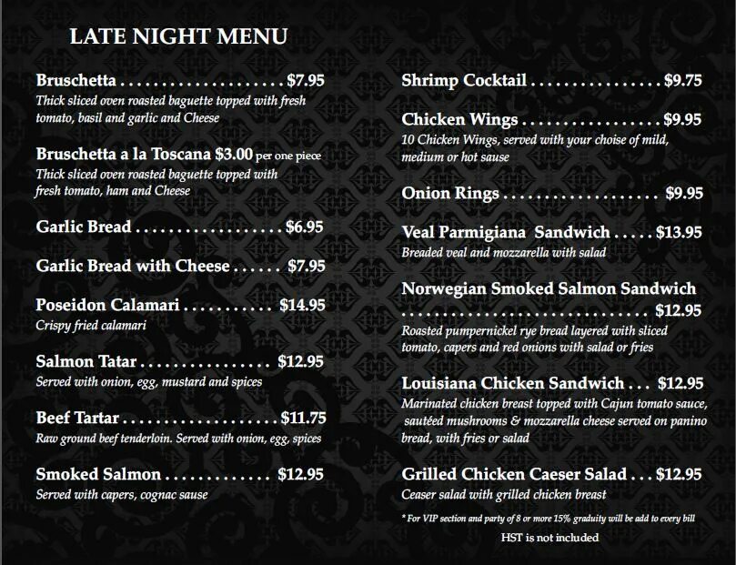 Меню полночные откровения. Меню для мак хаус. Night menu. Late night. Night menu.