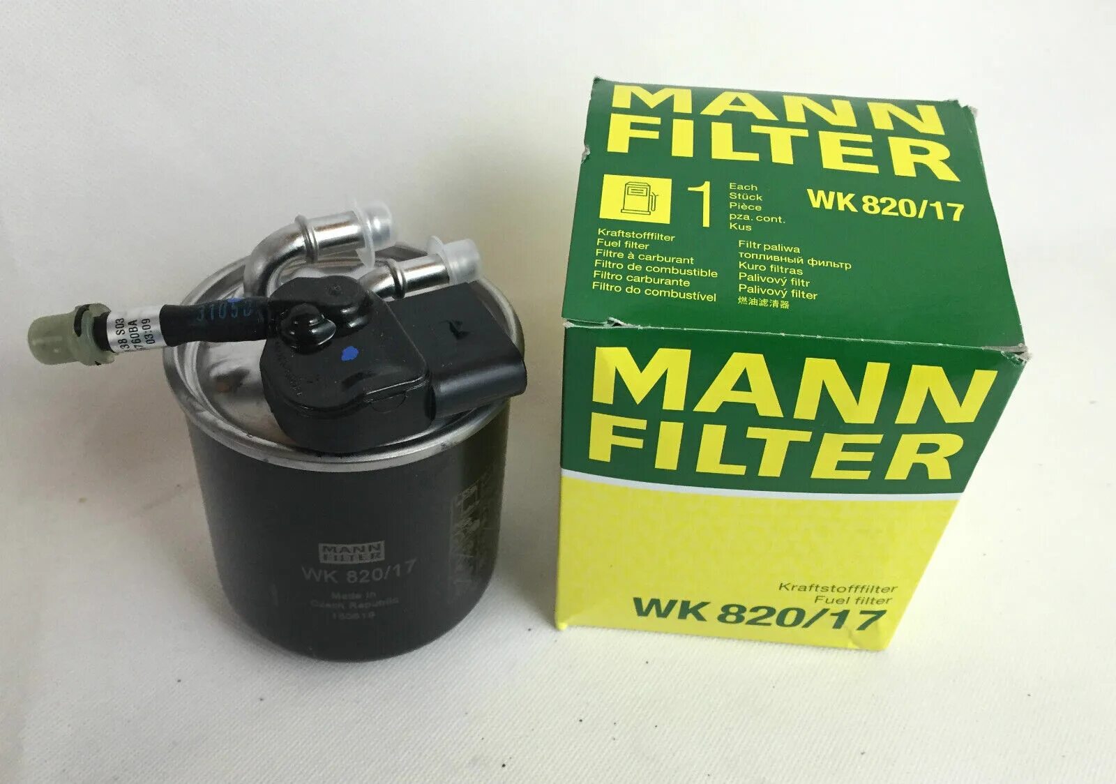 Топливный фильтр дизель отзывы. Фильтр топливный Mann-Filter wk820/2х. Mann  up 820  топливный фильтр. Mann-Filter WK 820/5. Wk820/18 Mann.