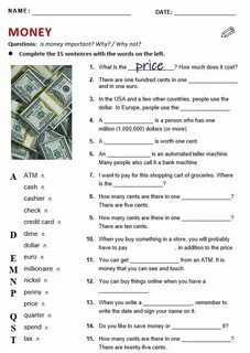 Money for answers