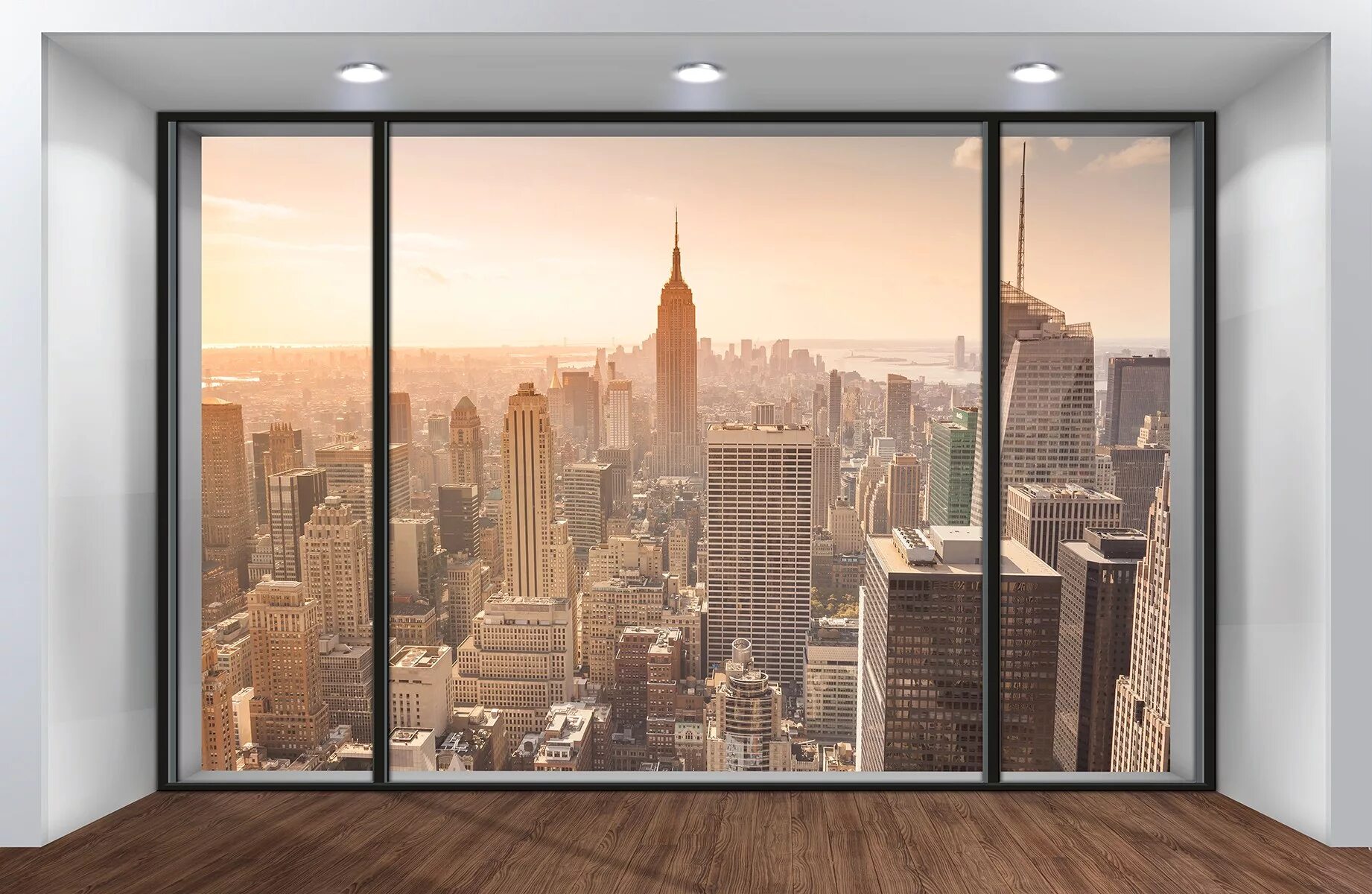 Фреска кирпичная стена. Фотообои кирпич с рисунком. Абстрактные картины. Фотообои окно в нью-йорк. Имитация города.