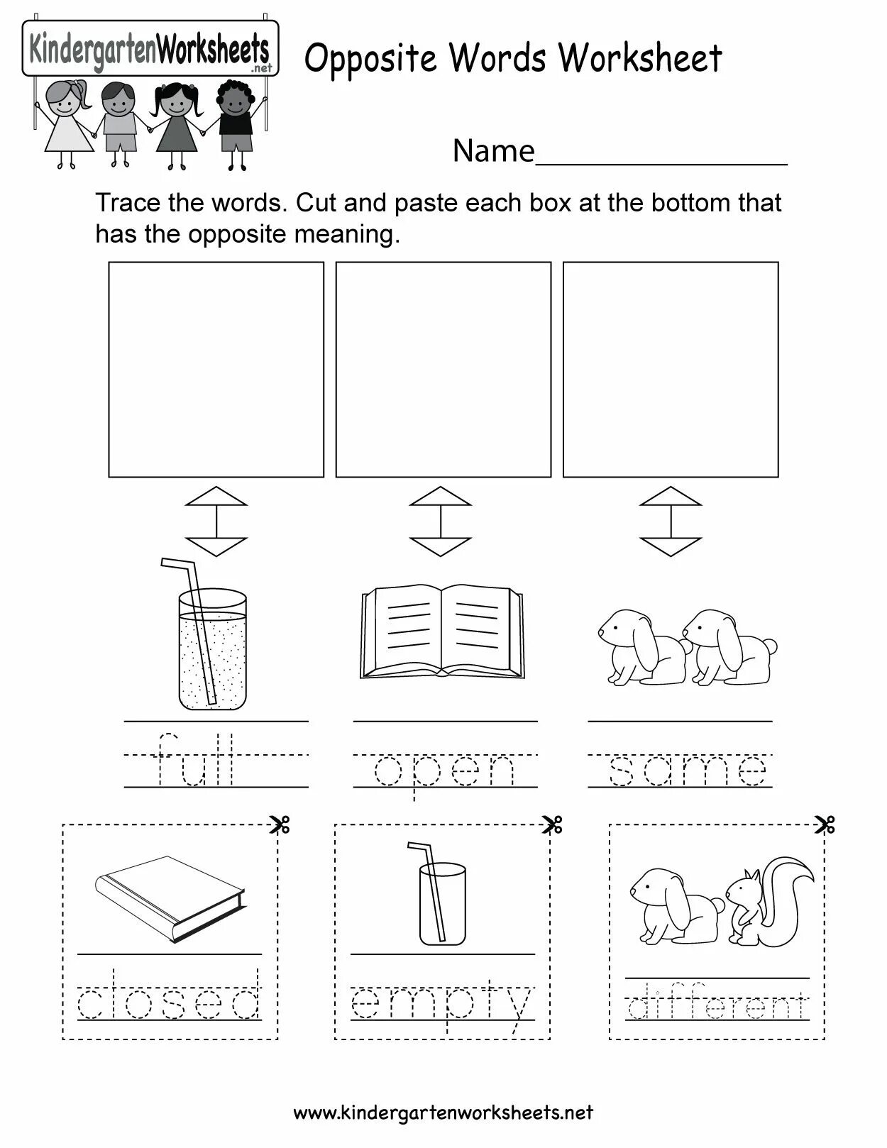 Opposites Worksheets. Opposite Words Worksheet. Opposites Worksheets for Kids. Opposite Words Worksheets for Kids.