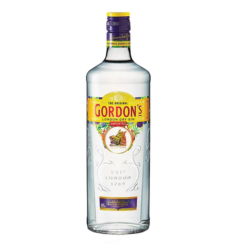 Л 37 5. Джин Gordon's London Dry Gin, 0.05 л. , Gordon’s London Dry Gin (Гордонс. Джин Лондонский Гордонс сух.37.5 0.7л. Джин Gordon's 0.5.