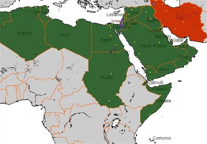 Арабские государства на карте. Арабские страны на карте. Лига арабских государств карта. Карта расселения арабов.