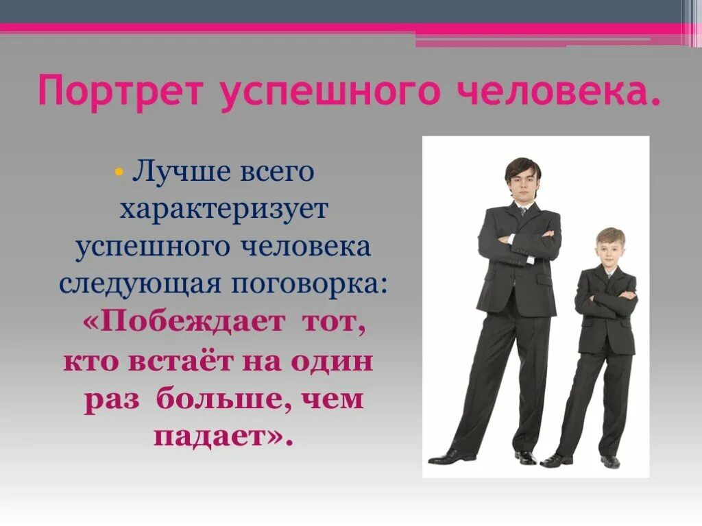 Портрет успешного человека. Презентация на тему успешный человек. Успешный человек для презентации. Успешного человека характеризует. Успешный человек презентация