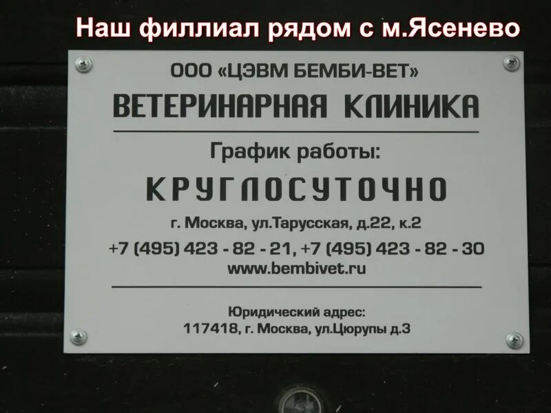 Бемби вет в Ясенево. Ветеринарка в Ясенево. Ветеринарка в Ясенево на Тарусской. Ветклиника Бемби Тарусская 22. Ветеринарно ясенево