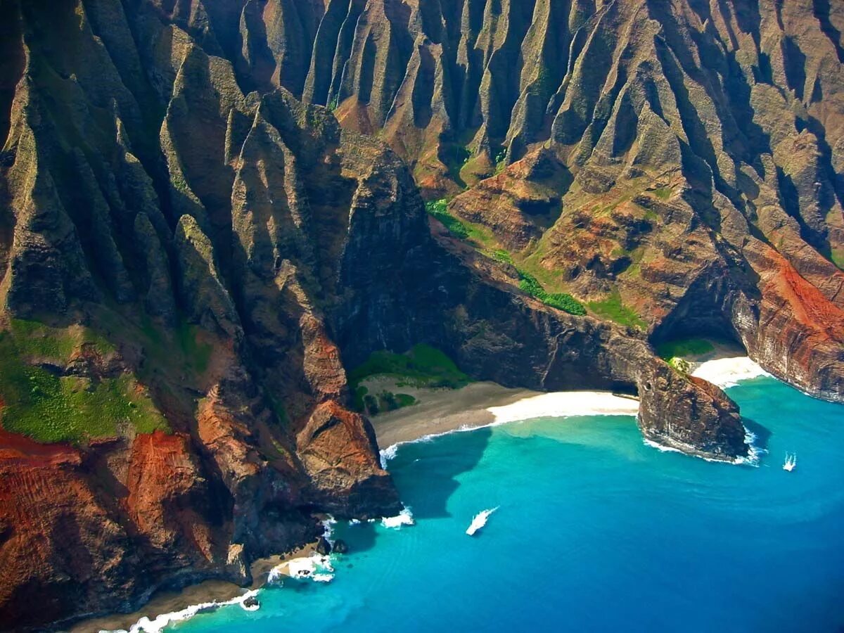 Нападение остров. Остров Кауаи, Гавайские острова. Кауаи, Гавайи, США. Гавайи остров Кауаи фото. Побережье на-пали, Гавайи.