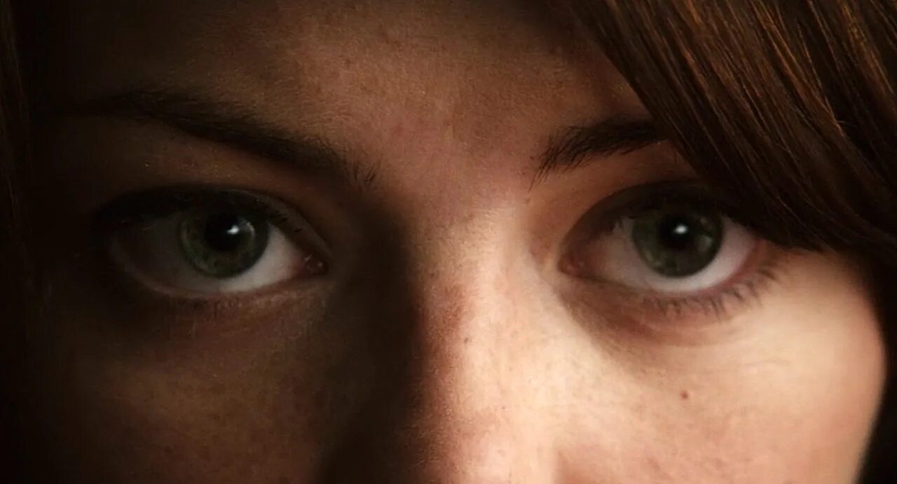 Stone eyes. Emma Stone meme.