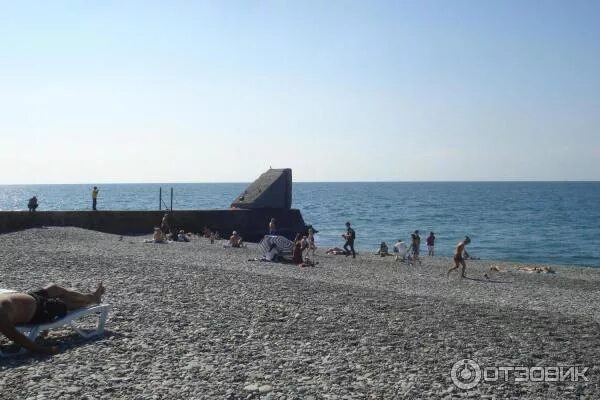 Пляж "Ласточка" в Сочи * Жизнь и Отдых в Сочи * Sochigram