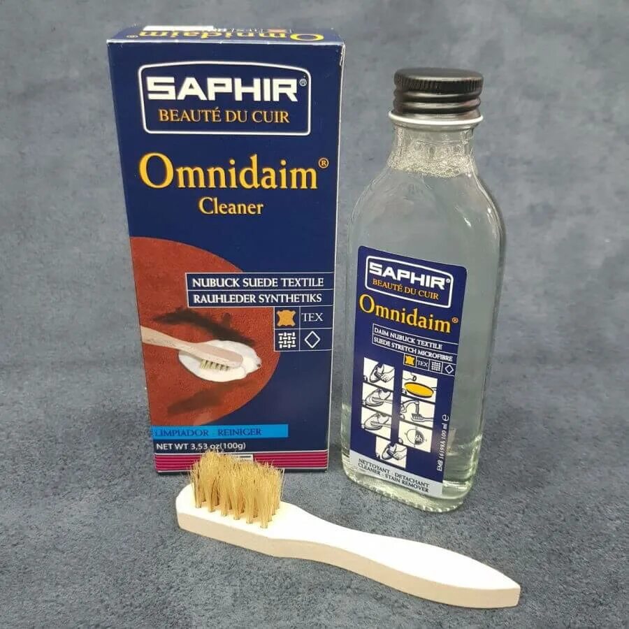 Saphir Omnidaim очиститель. Saphir Omnidaim очиститель для замши. Saphir beaute du cuir инструкция. Сапфир омнидайм для обуви.