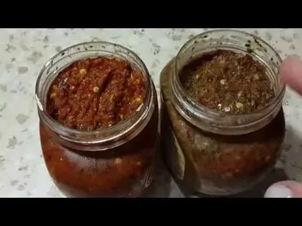 Сухая аджика без варки