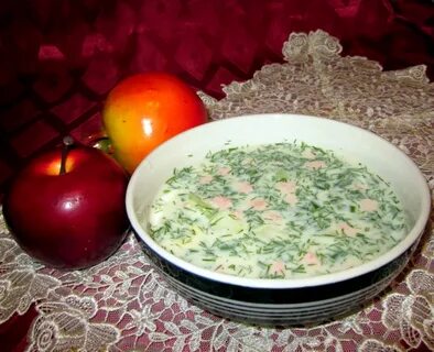 Окрошка чем заправить