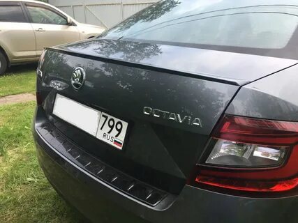 Спойлер на октавию
