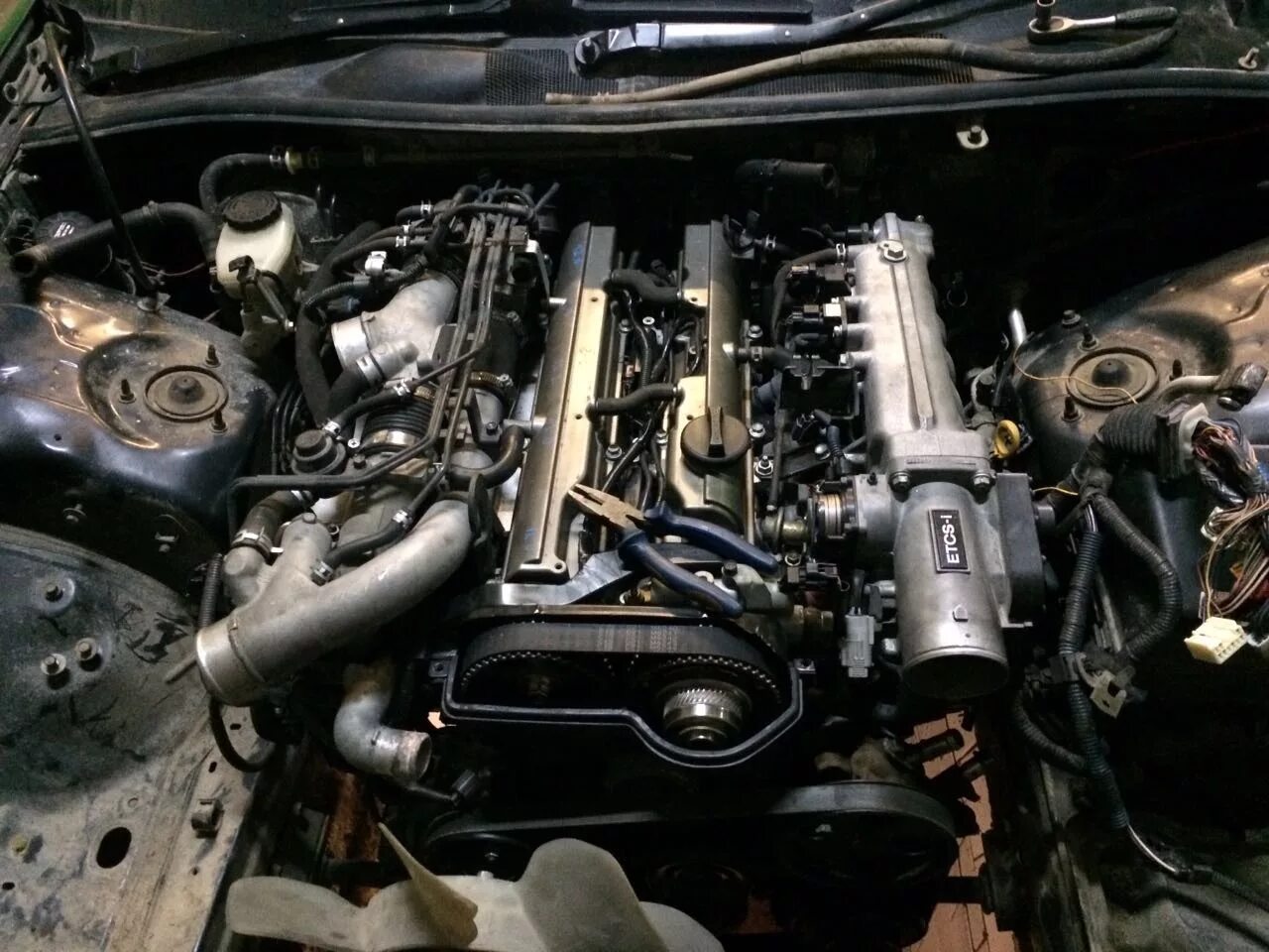 Замена 1jz. 2jz в уаз хантер. уаз с двс 1jz. 2jz на уаз.