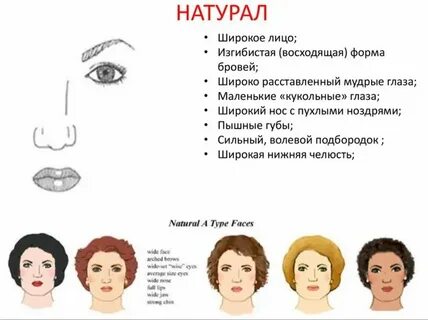 Образование форм лица