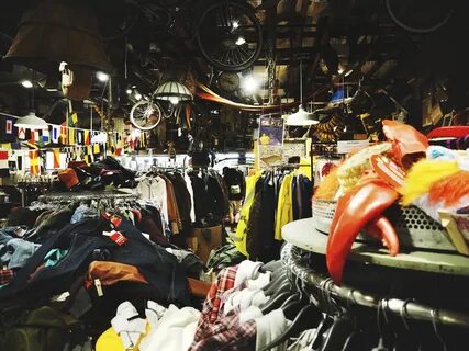 Thrift shopping