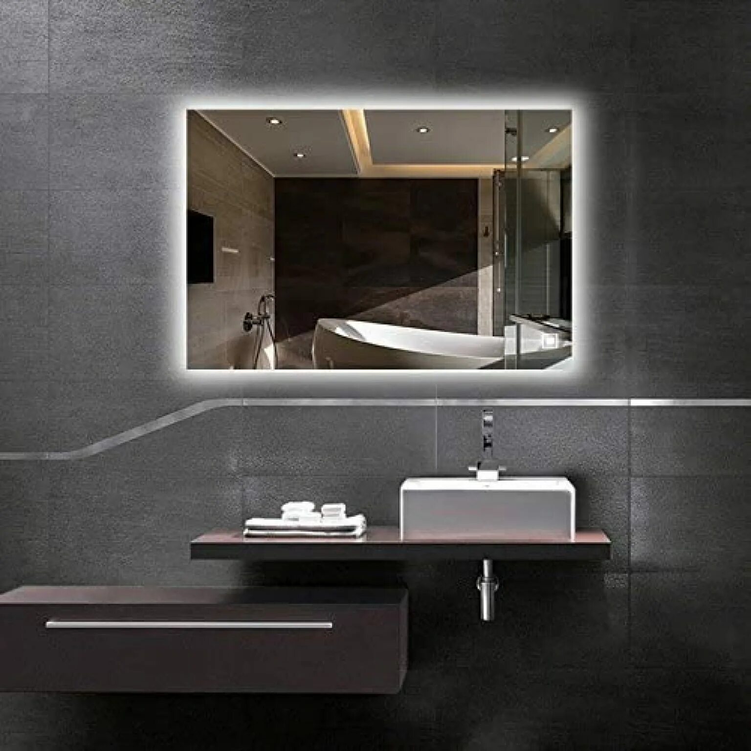 Зеркало с подсветкой для ванной 80. Зеркало с подсветкой 1150*900. Led Backlit Bathroom Mirror. Зеркало в ванную. Зеркало с подсветкой в ванную в интерьере.