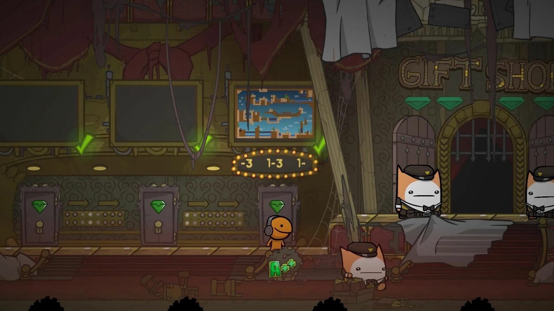 Theatre игра. BATTLEBLOCK Theater кабинет босса. Локации BATTLEBLOCK. 2 D игра BATTLEBLOCK Theater. Игра театр стим.