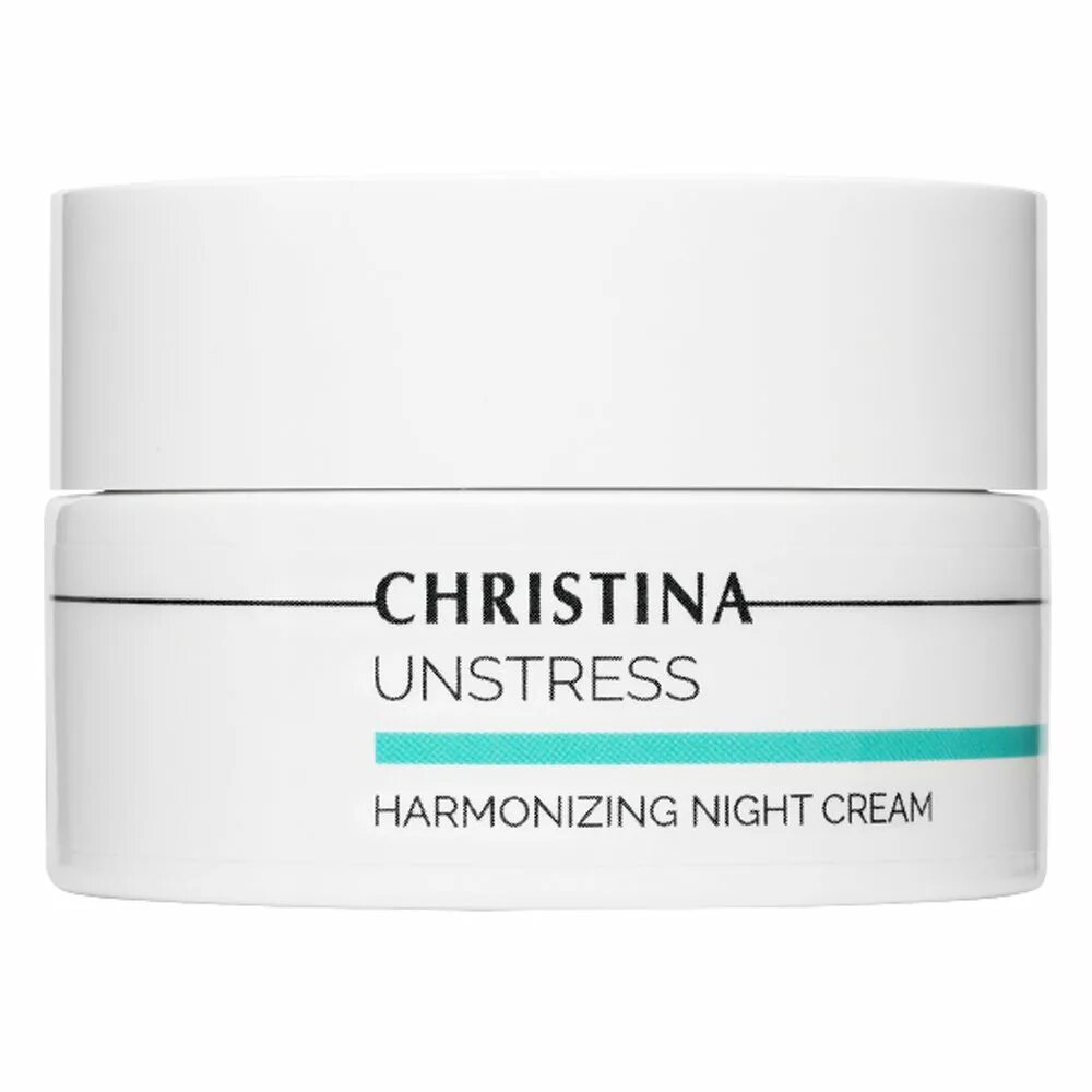 Unstress Harmonizing Night Cream гармонизирующий ночной крем, 50 мл. Christina Unstress Probiotic Day Cream SPF 15 дневной крем для лица с пробиотическим действием SPF 15. Питательный крем маска