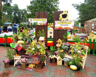 Выставка цветов и овощей