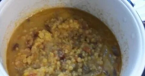 Гороховая каша с замачиванием